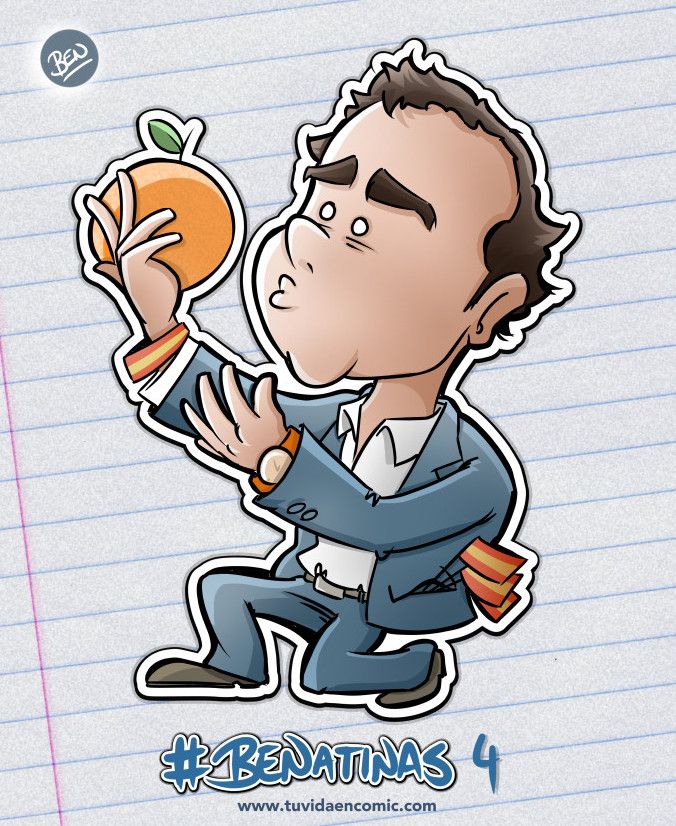 Benatina Caricatura Albert Rivera