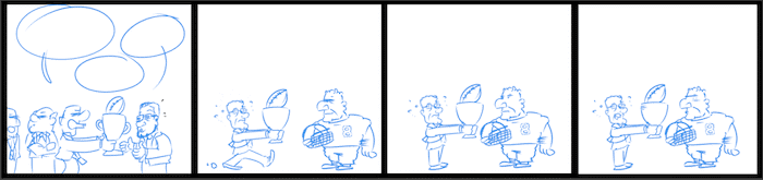 Cómic Personalizado - Tu Vida en Cómic - Living Jesús García - tuvidaencomic.com Tira 