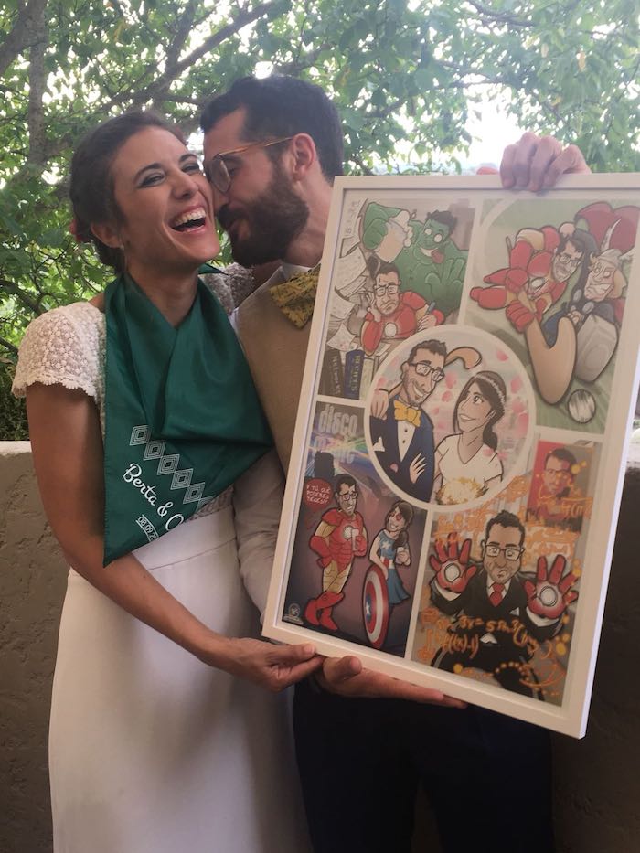 Cómic personalizado - Una historia de amor con superhéroes - tuvidaencomiccom - Tu Vida En Cómic - Resultado final