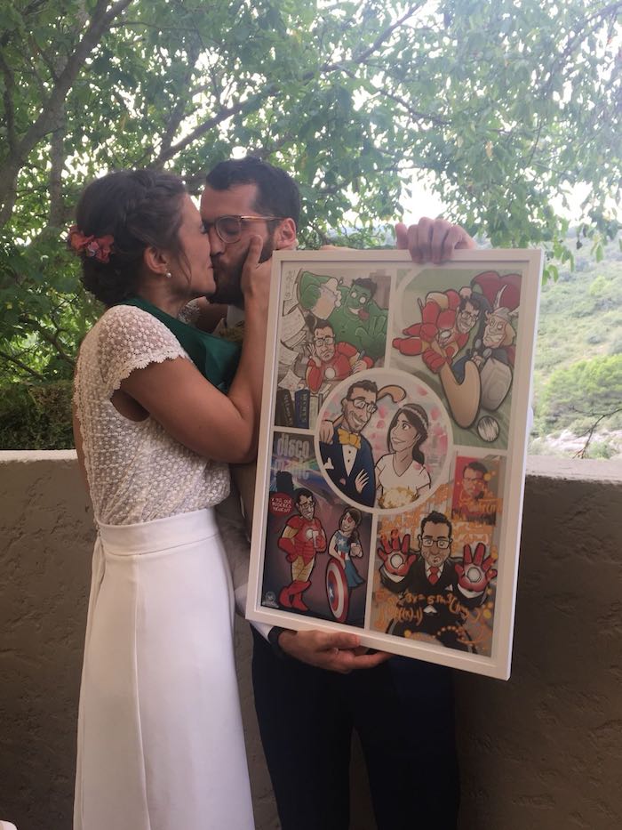 Cómic personalizado - Una historia de amor con superhéroes - tuvidaencomiccom - Tu Vida En Cómic - Resultado final