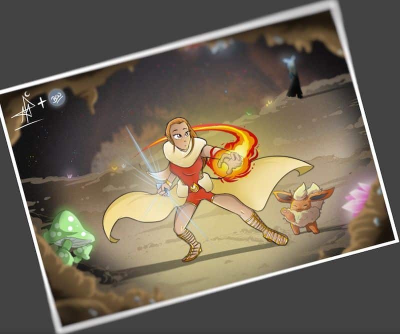 Ilustración personalizada - Los mundos de Pau - tuvidaencomic.com - Tu Vida en Cómic - Brutalplanet 3