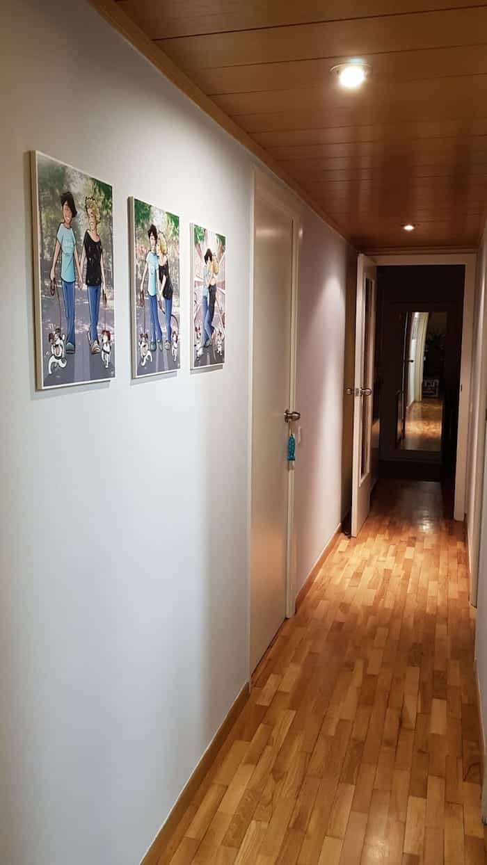 Caricatura - Ilustración Personalizada - Tu Vida en Cómic - tuvidaencomic.com - inmortalizando besos CUADRO IMPRESO 2.jpeg