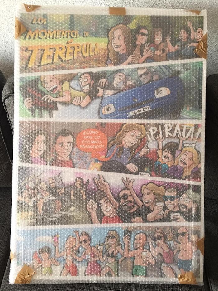 Cómic Personalizado - Los mundos de Terépula - tuvidaencomic.com - BEN - Resultado final impreso